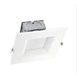 OSTWIN LED Square Downlight with Junction box 6' 15W 1100lm Dimmable 5000K White