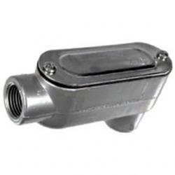 4 IN CONDUIT BODIES - RIGID LB TYPE - ALUMINUM WITH COVERS & GASKETS