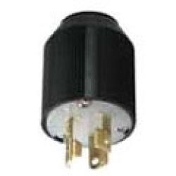 Plug 15/10A125/250V 3P3W H/L AutoGrip BW