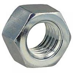 3/8-16 HEX NUTS FINISHED ZINC PLATED