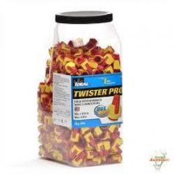 TWISTER PRO WIRE CONNECTOR, 344, RED/YELLOW, 500/JAR