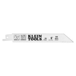 6IN RECIPROCATING SAW BLADES, 10/14 TPI, 5 PK