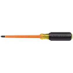 INSULATED SCREWDRIVER, #2 PHILLIPS TIP, 4-INCH
