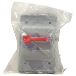 VSC15/10 PVC WP SING. GANG COV. TOGGLE SWITCH SCEPTER