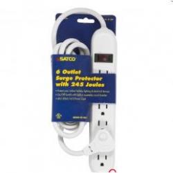 6 OUTLET SURGE PROTECTOR WITH USB