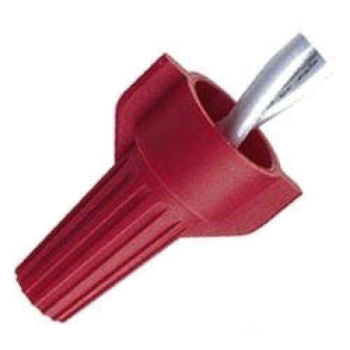 WINGTWIST WIRE CONNECTOR, WT52, RED, 100/BOX