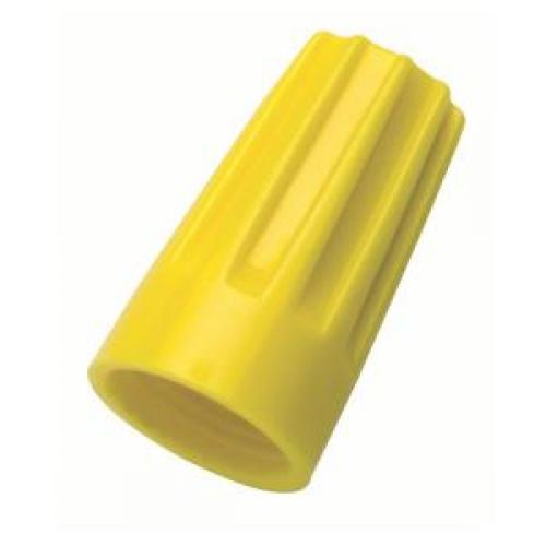 WIRE-NUT WIRE CONNECTOR, 74B, YELLOW, 100/BOX