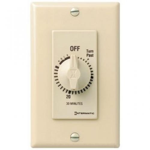 30 MINUTE 125-277 V SPST IVORY W/ HOLD FOR CONTINUOUS DUTY