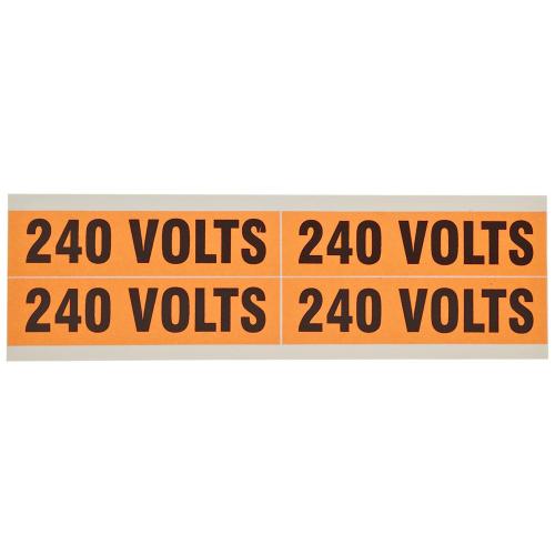 (4)Volt Markers 240V (5 Pack)